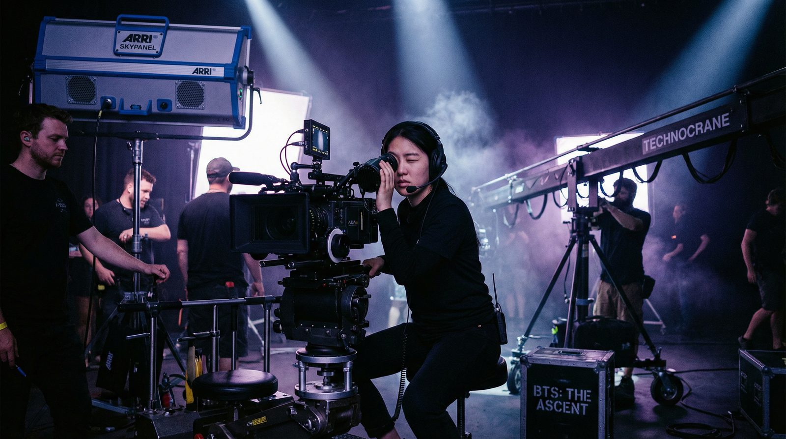 鉴黄师幕后花絮：专业摄影师拍摄视频